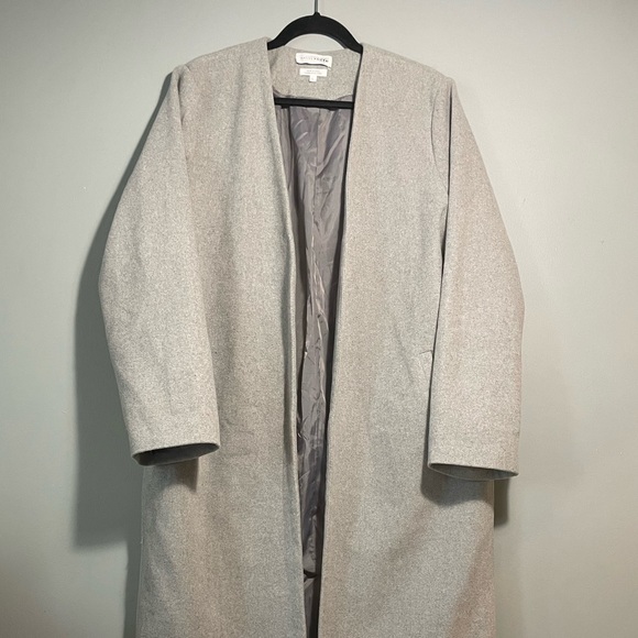 Native Youth Dusk Overcoat Light Grey Size Large - Picture 4 of 9